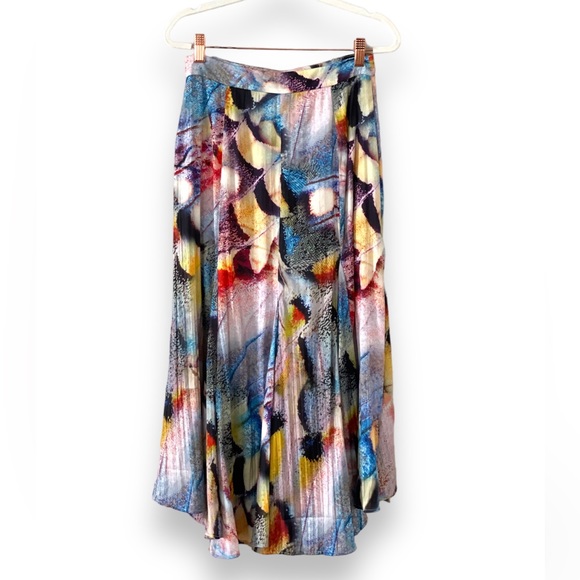 Anthropologie Multi color midi skirt, NWT, size 4 - Picture 2 of 9
